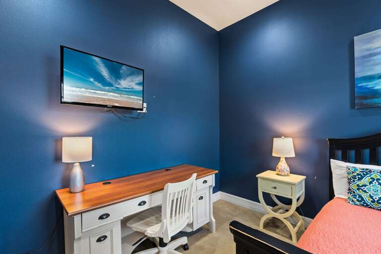 Workspace and Flat Screen TV included w/ Bedroom 4