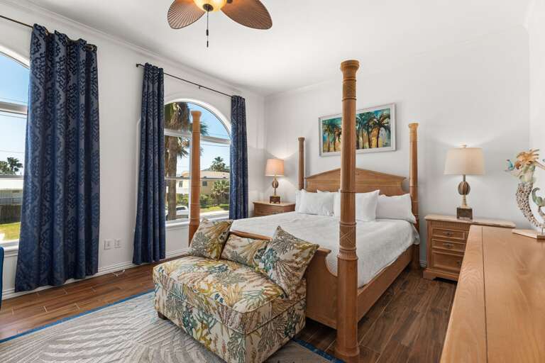 2nd Floor Master Bedroom with a King Bed 2nd Floor Master Bedroom with a King Bed