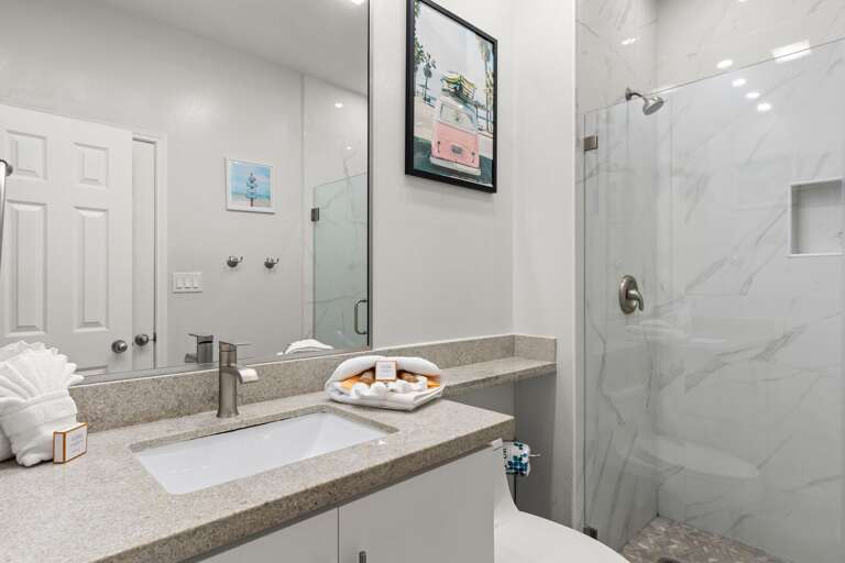 Guest Bathroom located downstairs Guest Bathroom located downstairs