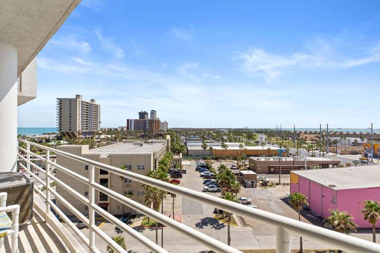 Balcony view perfect for the next SpaceX launch!