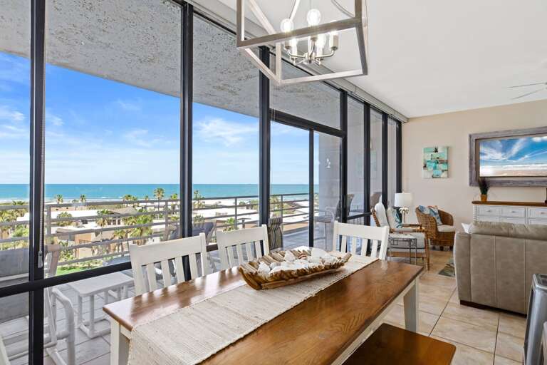 Enjoy a home cooked meal with views towards the water