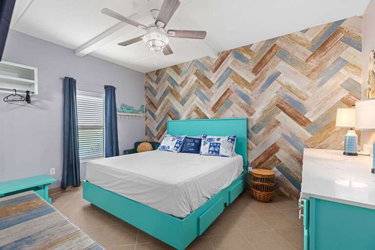 Master Bedroom features a King bed Master Bedroom features a King bed