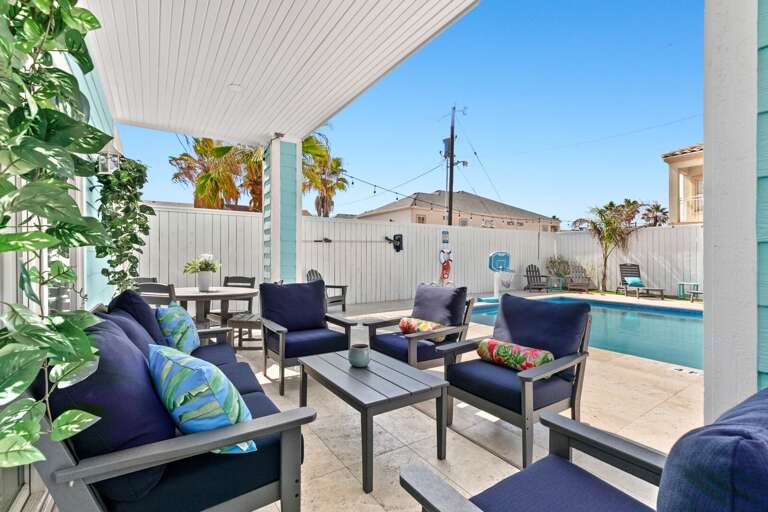 You & your guests will LOVE the poolside patio area!