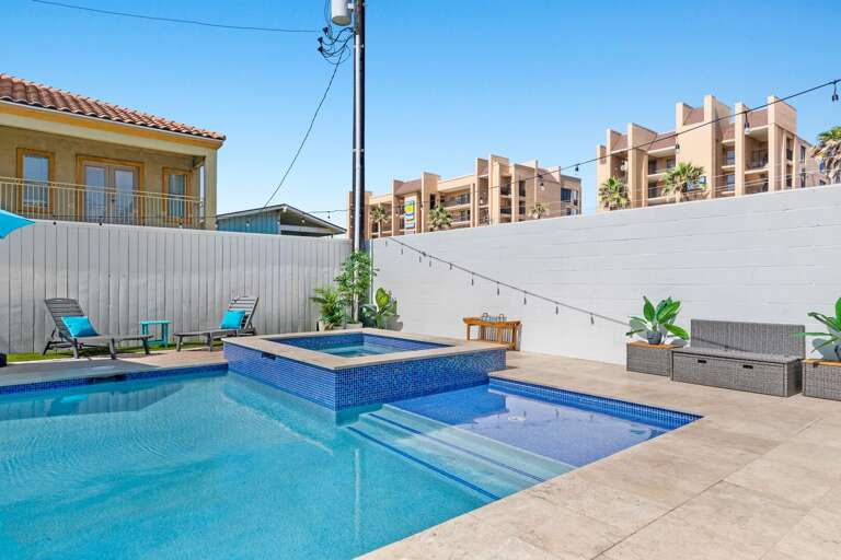 Soak in the hot tub or go for a dip in the pool!