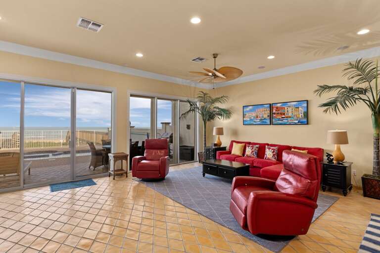 Walk out to the beach to catch the gorgeous waves or sunrise in the morning!