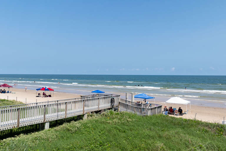 Community Beach access just steps away