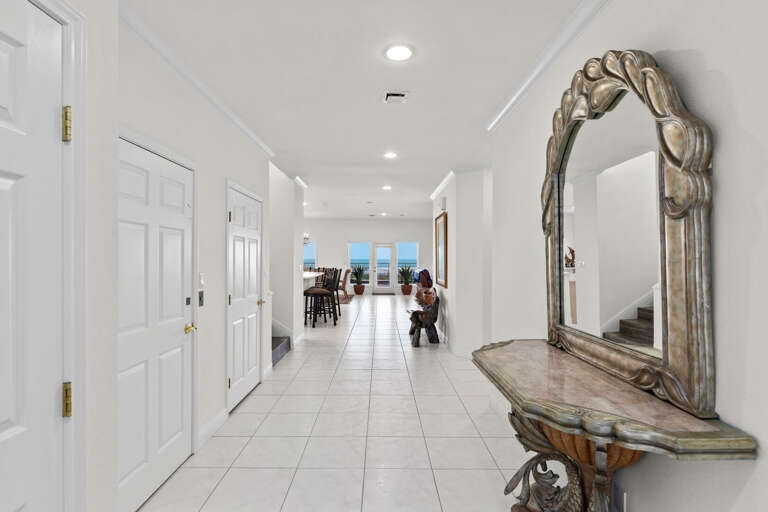 Front entrance to your beachfront experience