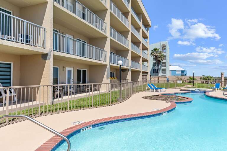 Community Pool and Hot Tub Area