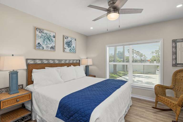 Ground Floor Guest Bedroom 3 features a King Bed