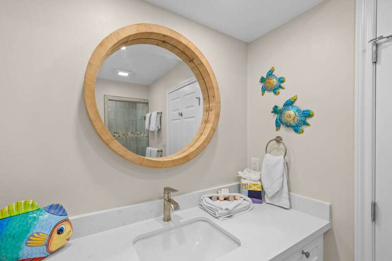 Jack and Jill newly renovated bathroom!