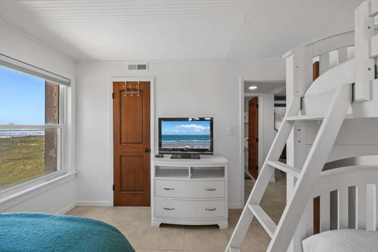Guest Bedroom features a flat screen TV