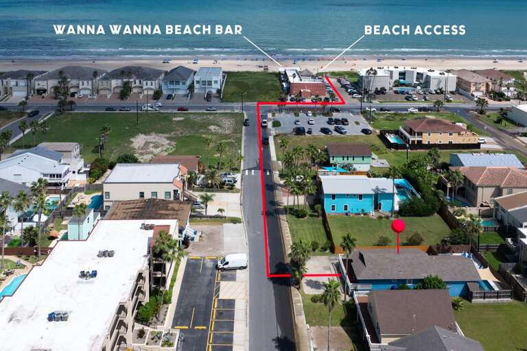 Be just steps from the nearest beach access and Wanna Wannas Beach Bar! Be just steps from the nearest beach access and Wanna Wannas Beach Bar!