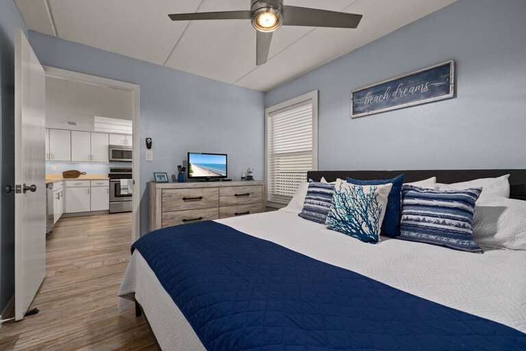 Guest Bedroom features BRAND NEW Mattresses & Pillows for extra comfort