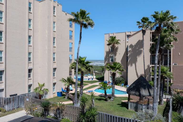 Resort style feel at Beach House Condominiums