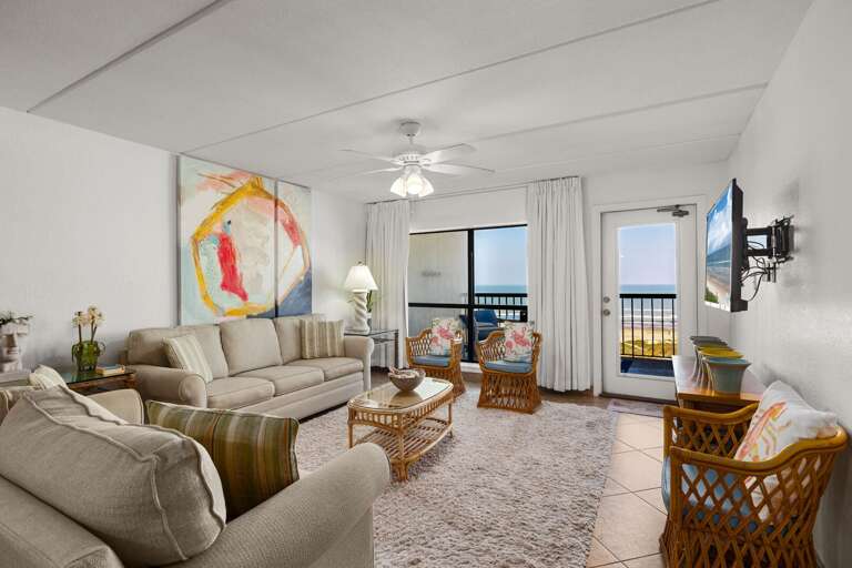 Kick back and relax with ocean views and easy balcony access