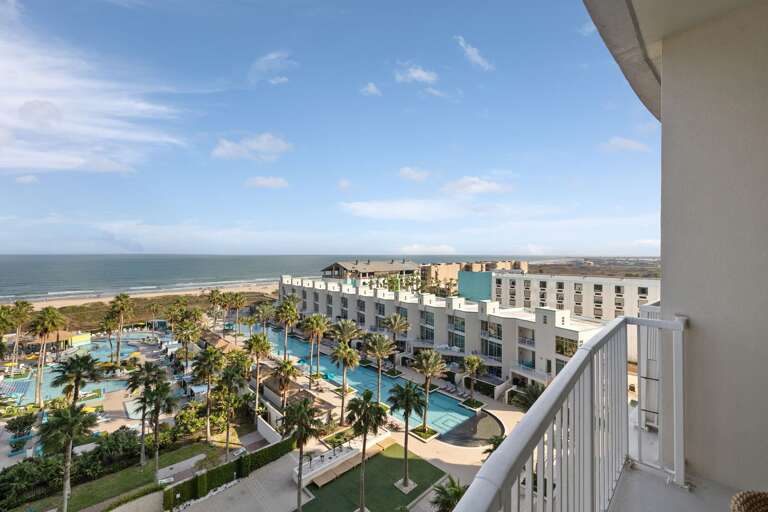 Wake up to breathtaking views of the Gulf of Mexico and Sapphire's sparkling pool from your condo.