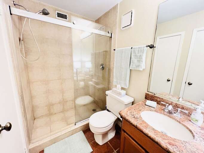 Ensuite master bathroom.