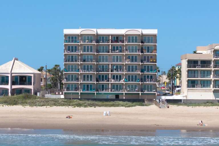 You'll be staying in a true beachfront property with the Gulf just steps from your door.