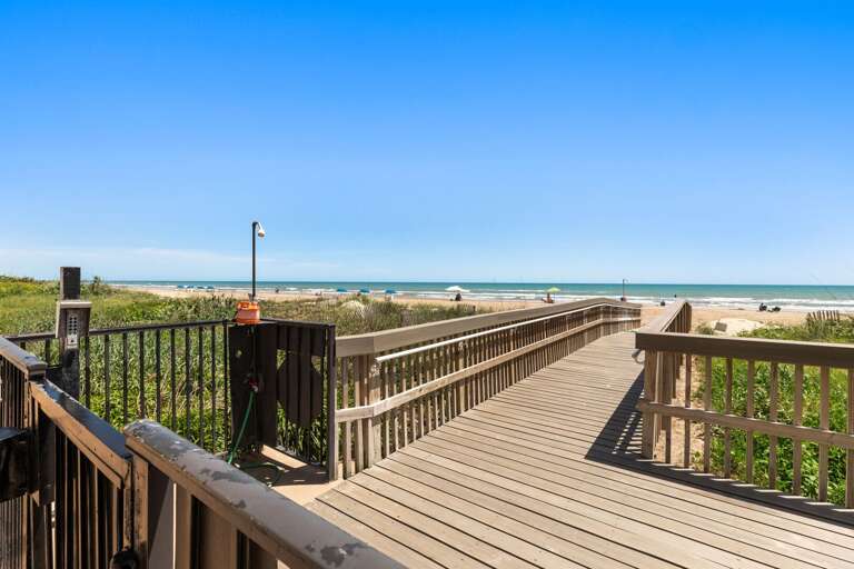 Have you toes in the sand in seconds with the private beach access directly from the complex.