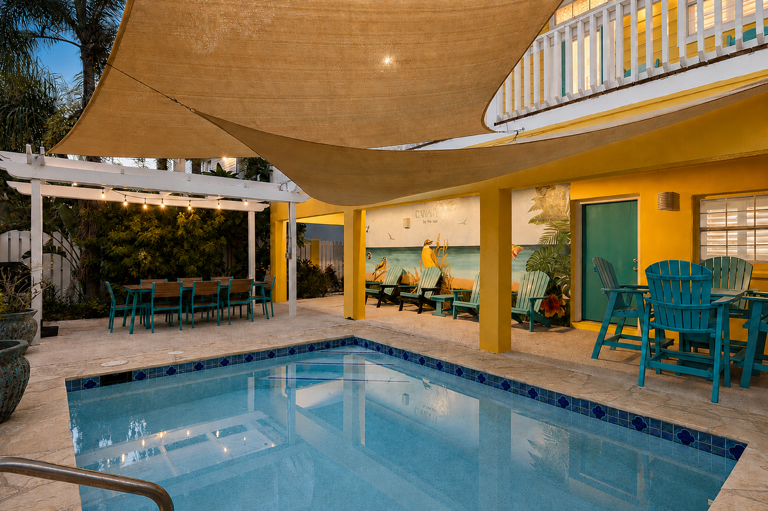 Your private pool is ready for sunny afternoons, refreshing swims, and evenings spent together.