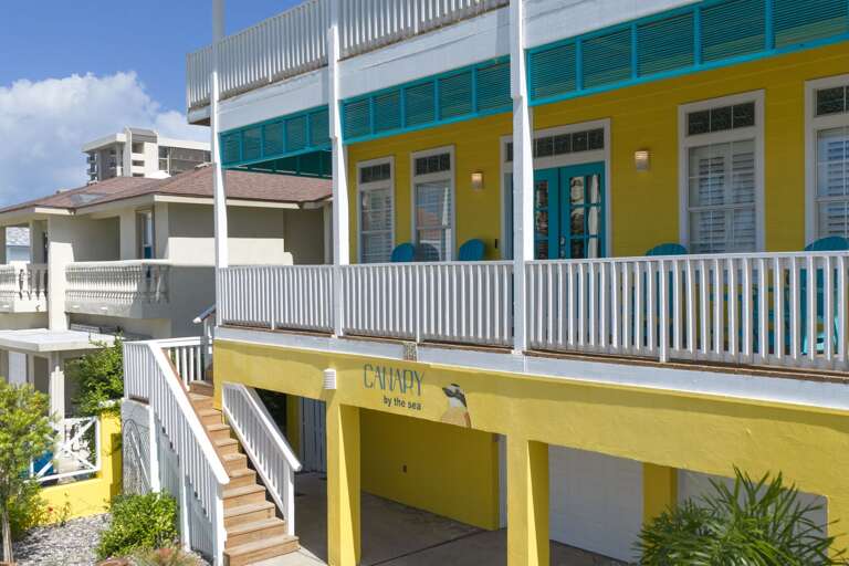 Start your mornings or wind down your evenings on one of the many balconies and porches.