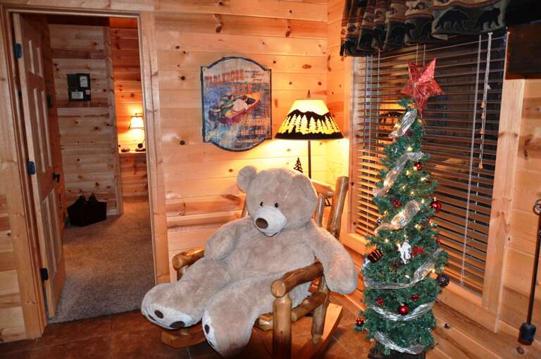 Mr Bear is waiting for you