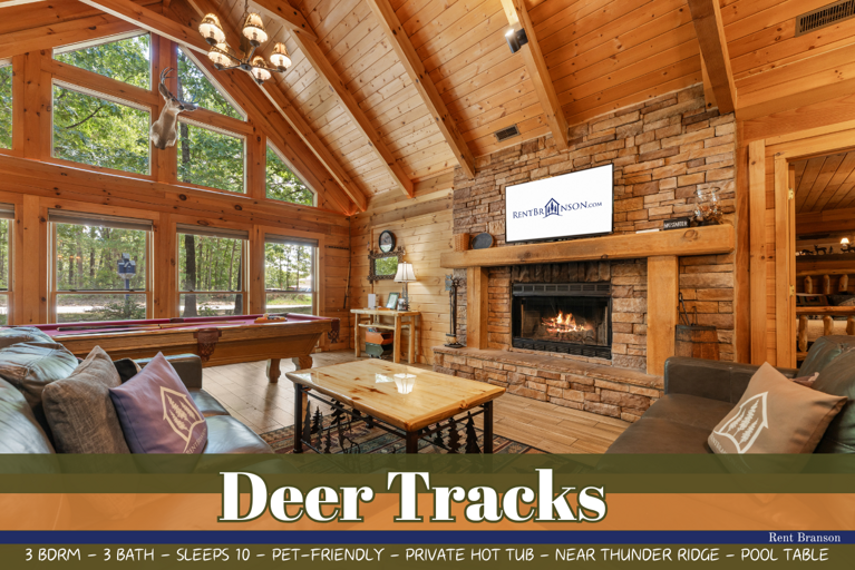 Deer Tracks w/HotTub, GameTable