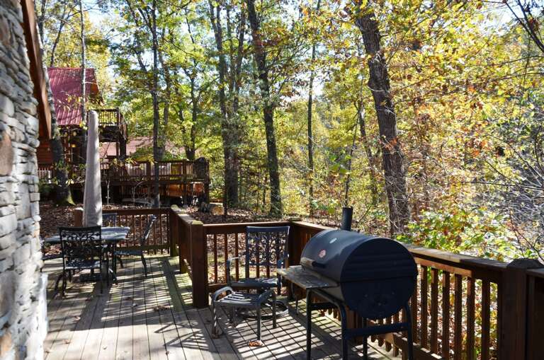 Enjoy the peaceful Ozark woods