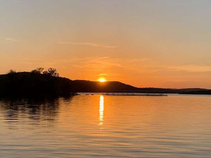 Sunsets are incredible over Table Rock Lake!