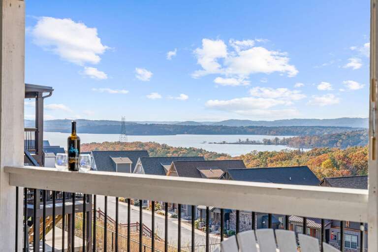 Breezy Balcony View Of A Vast Vista, Vine And Village