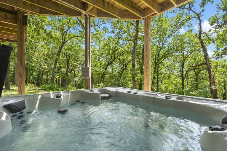 Outdoor Jacuzzi Surrounded By Nature Outdoor Jacuzzi Surrounded By Nature