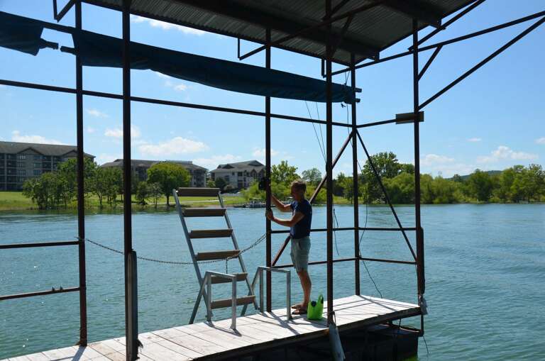 Swim Ladder!! Boat Slip is not available. Swim Ladder!! Boat Slip is not available.