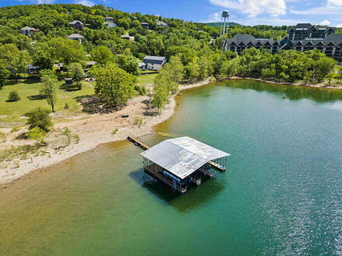 Swimming dock, not for boat use.