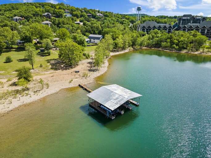 Swimming dock, not for boat use.
