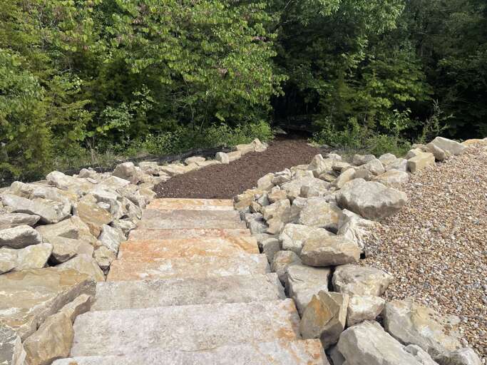 Path to Table Rock Lake