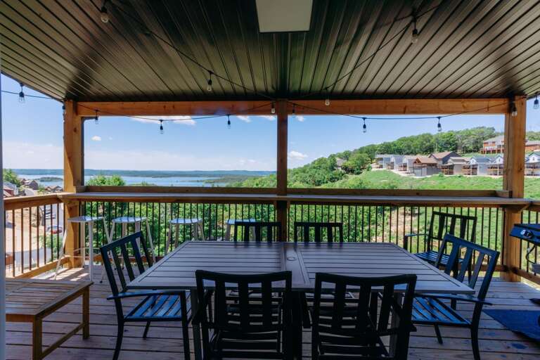 Lakeside Leisure, Deck Dining Delights, Panoramic Pier View