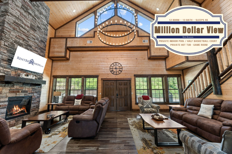 Million Dollar View with Indoor Pool and Basketball Court Million Dollar View with Indoor Pool and Basketball Court