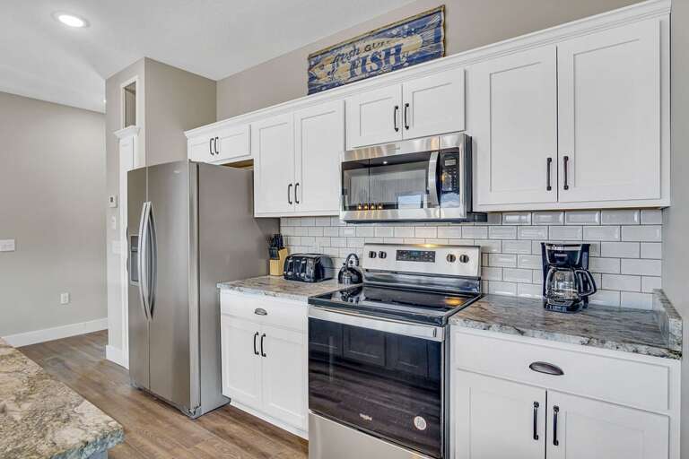Top of the line appliances! Top of the line appliances!