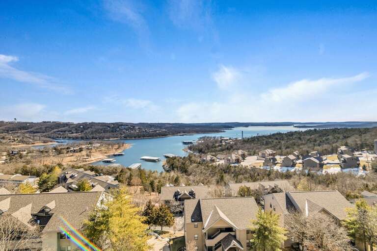 Lake View With Surrounding Residential Buildings