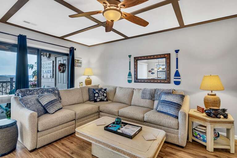 Living Room Interior Of A Vacation Rental