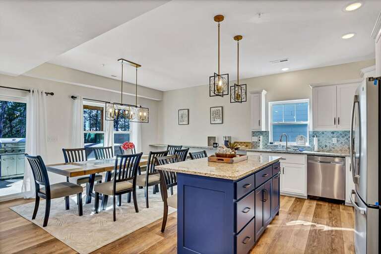 Interior Of A Kitchen With Dining Area Interior Of A Kitchen With Dining Area