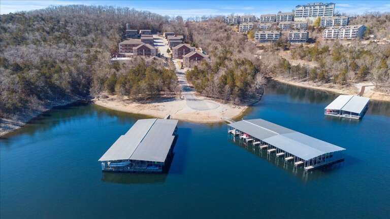 From the lake view of the Cove!