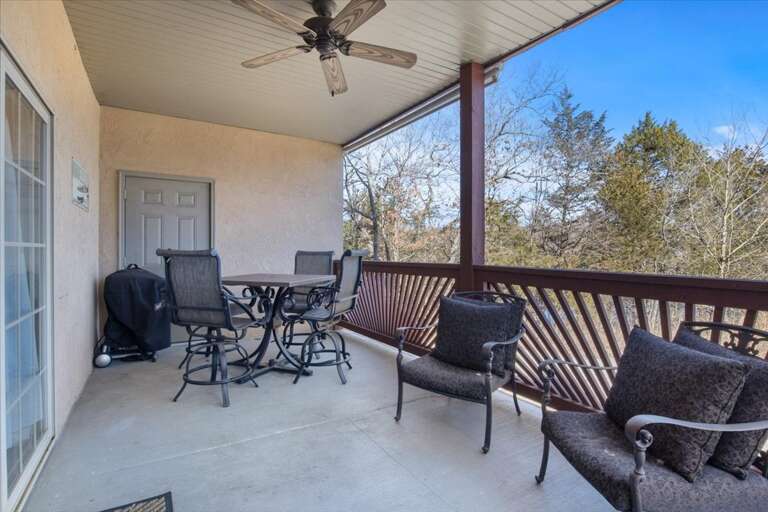 Very large deck area!