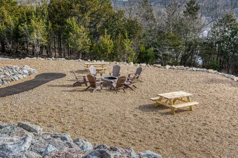 Community Firepit Area