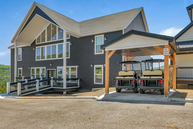 Enjoy easy access to all the Branson Cove amenities with your own private golf cart!
