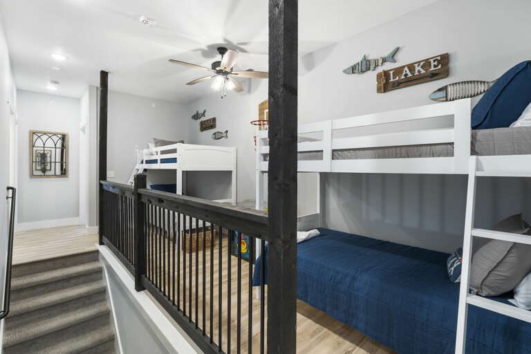 Bunk Area with Newly Added Upper Spindles! Bunk Area with Newly Added Upper Spindles!