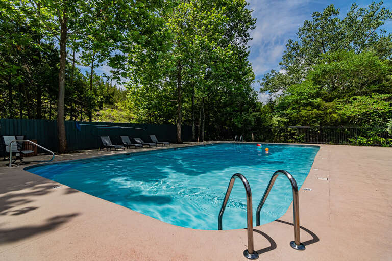 Community outdoor pool