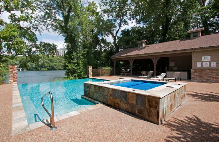 Make a splash in the community outdoor pool!