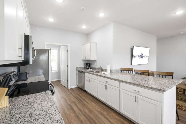Interior Of A Kitchen In A Vacation Rental