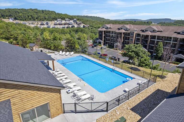Outdoor Pool At A Vacation Rental Facility